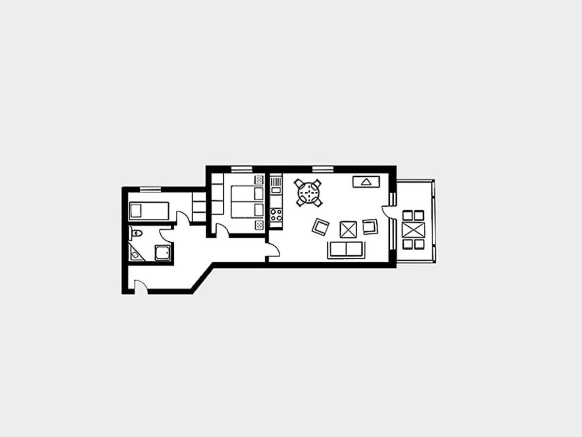 Strandvillen Binz - Ferienwohnung Mit Meerblick, 1 Schlafzimmer Und Balkon Sv-769 外观 照片